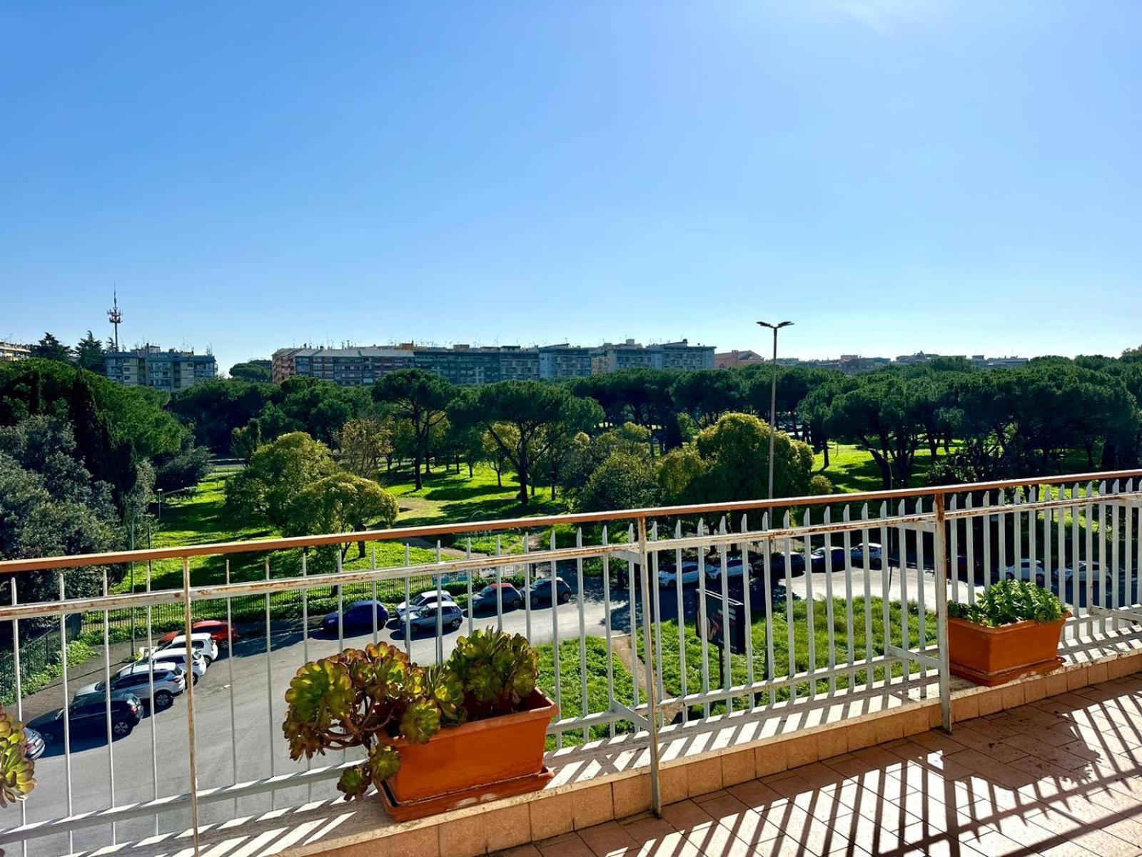 Ferienwohnung Terrazza Sul Parco Rom Exterior foto